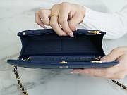 Chanel Woc Fortune Bag Dark Blue Size 19 cm - 6
