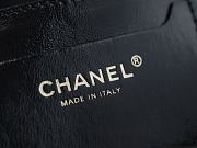 Chanel New Shiny Cowhide Backpack Black Size 21 x 24 x 9 cm - 2