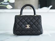 Chanel Coco Handbag Black Size 13 × 19 × 9 cm - 1