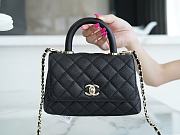 Chanel Coco Handbag Black Size 13 × 19 × 9 cm - 6