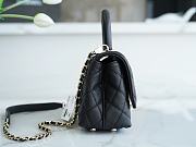 Chanel Coco Handbag Black Size 13 × 19 × 9 cm - 5