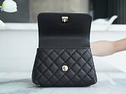 Chanel Coco Handbag Black Size 13 × 19 × 9 cm - 2