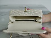 Chanel Coco Handbag Snow White Size 13 × 19 × 9 cm - 5