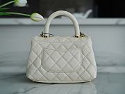 Chanel Coco Handbag Snow White Size 13 × 19 × 9 cm - 4