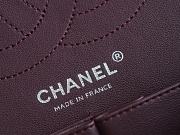 Chanel Flap Bag Cowhide Black Size 28 cm - 2