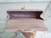 Chanel Mini CF Top Handle Bag Gradient Pink Size 20 × 13 × 9 cm - 6