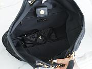 Chanel Nylon Chain Shopping Bag Black Size 43 x 44 x 11 cm - 4