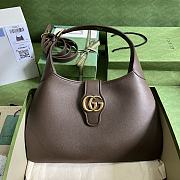 Gucci Aphrodite Medium Shoulder Bag Brown Size 39 x 38 x 2 cm - 1