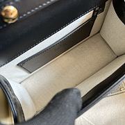 Gucci Matelassé Leather Small Handbag Black Size 18 x 13 x 6.5 cm - 6