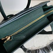 Celine Luggage Nano Green Size 20 x 20 x 10 cm - 4