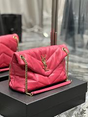 YSL Loulou Puffer Pink Size 29 x 17 x 11 cm - 3