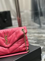 YSL Loulou Puffer Pink Size 29 x 17 x 11 cm - 4