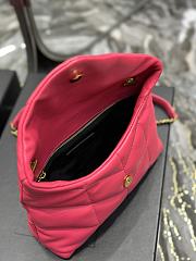YSL Loulou Puffer Pink Size 23 × 15.5 × 8.5 cm - 3