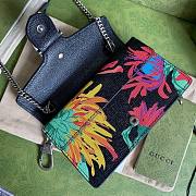 Gucci Dionysus Flora Mini Bag Black Size 16.5 x 10 x 4.5 cm - 6