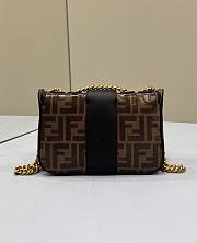 Fendi Double F Handbag Size 19 x 4 x 13 cm - 2