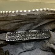 Balenciaga Le Cagole Mini Leather Shoulder Bag Black Size 26 x 12 x 6 cm - 2