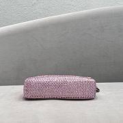 Prada Hobo Underarm Bag Pink Size 22 x 12 x 6 cm - 6