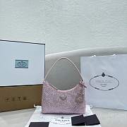 Prada Hobo Underarm Bag Pink Size 22 x 12 x 6 cm - 1