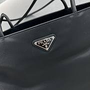 Prada Nylon Shopping Bag Black Size 37 x 31 x 10 cm - 4