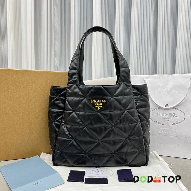 Prada Shopping Black Bag Size 56 x 39 x 13 cm - 1