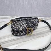Dior Saddle Bag With Strap Size 25.5 x 20 x 6.5 cm - 6