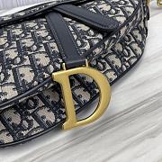Dior Saddle Bag With Strap Size 25.5 x 20 x 6.5 cm - 3
