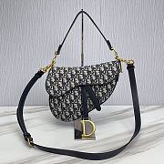 Dior Saddle Bag With Strap Size 25.5 x 20 x 6.5 cm - 2