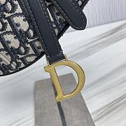 Dior Saddle Bag With Strap Small Size 19.5 x 16 x 6.5 cm - 4