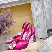 Manolo Blahnlk Pink High Heel 8 cm - 6