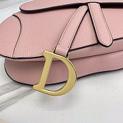 Dior Saddle Bag With Strap Pink 01 Size 25.5 x 20 x 6.5 cm - 4