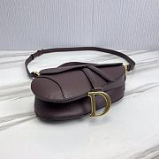 Dior Saddle Bag With Strap 01 Size 25.5 x 20 x 6.5 cm - 5