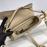 Dior Saddle Bag With Strap Coffee Color Size 25.5 x 20 x 6.5 cm - 2