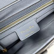 Dior Saddle Bag With Strap Blue 01 Size 25.5 x 20 x 6.5 cm - 4