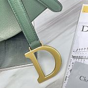Dior Saddle Bag With Strap Green 01 Size 25.5 x 20 x 6.5 cm - 2
