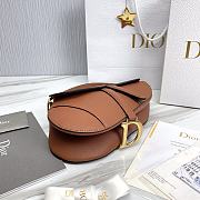 Dior Saddle Bag With Strap Brown Size 25.5 x 20 x 6.5 cm - 5