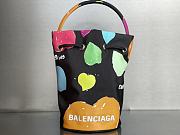 Balenciaga Love Graffiti Medium Bucket Bag Size 24 x 15 cm - 5
