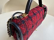 Chanel Small Retro Bag Red Size 25 x 21.5 x 7 cm - 3