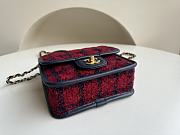 Chanel Small Retro Bag Red Size 17 x 20.5 x 6 cm - 5