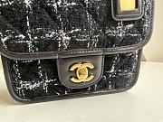 Chanel Small Retro Bag Black Size 17 x 20.5 x 6 cm - 4