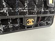 Chanel Small Retro Bag Black Size 25 x 21.5 x 7 cm - 4
