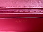 Chanel Woolen CF Pink Size 20 x 12 x 6 cm  - 3