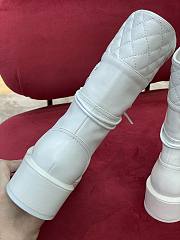 Chanel Boots White  - 6