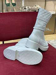 Chanel Boots White  - 4