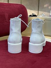 Chanel Short Boots White - 3