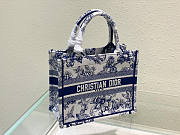 Dior Book Tote Bag Small Size 26.5 x 21 x 14 cm - 4