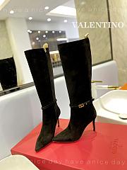 Valentino High Boots Black - 6