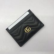 Gucci Small Card Holder Black Size 10 x 7 cm - 5
