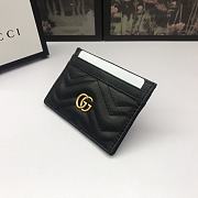 Gucci Small Card Holder Black Size 10 x 7 cm - 4