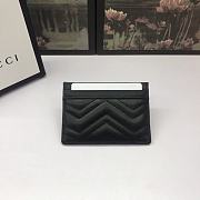 Gucci Small Card Holder Black Size 10 x 7 cm - 3