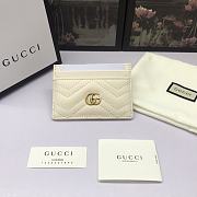 Gucci Small Card Holder White Size 10 x 7 cm - 1